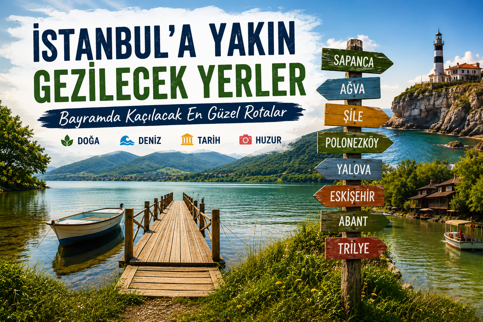 İstanbul’a Yakın Gezilecek Yerler 2026